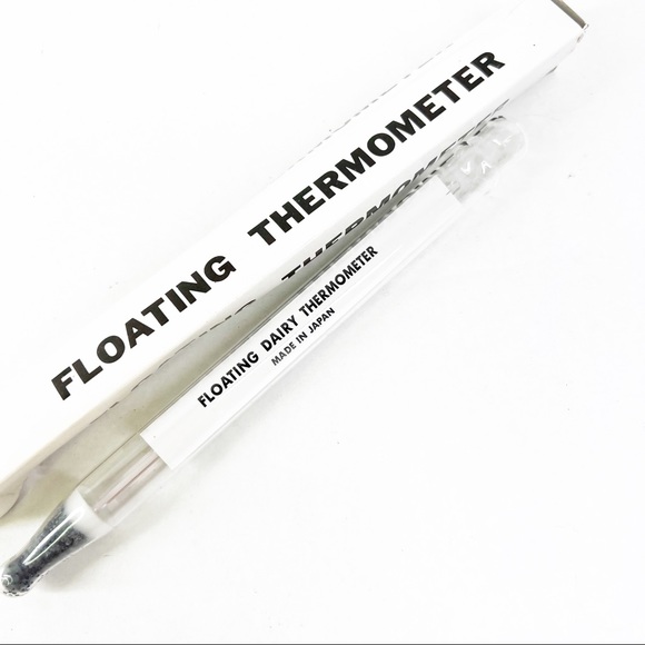 Vintage Kitchen Vintage Floating Dairy Thermometer Made In Japan